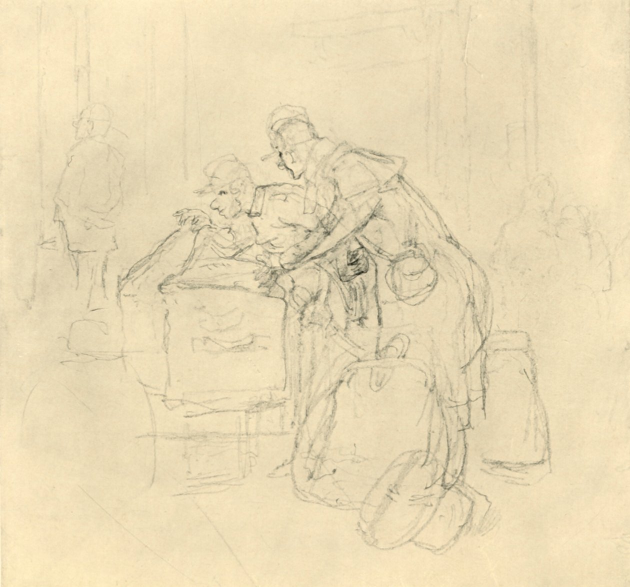 Zollvisitation II ، منتصف القرن التاسع عشر ، c1924. بواسطة كارل سبيتزويج