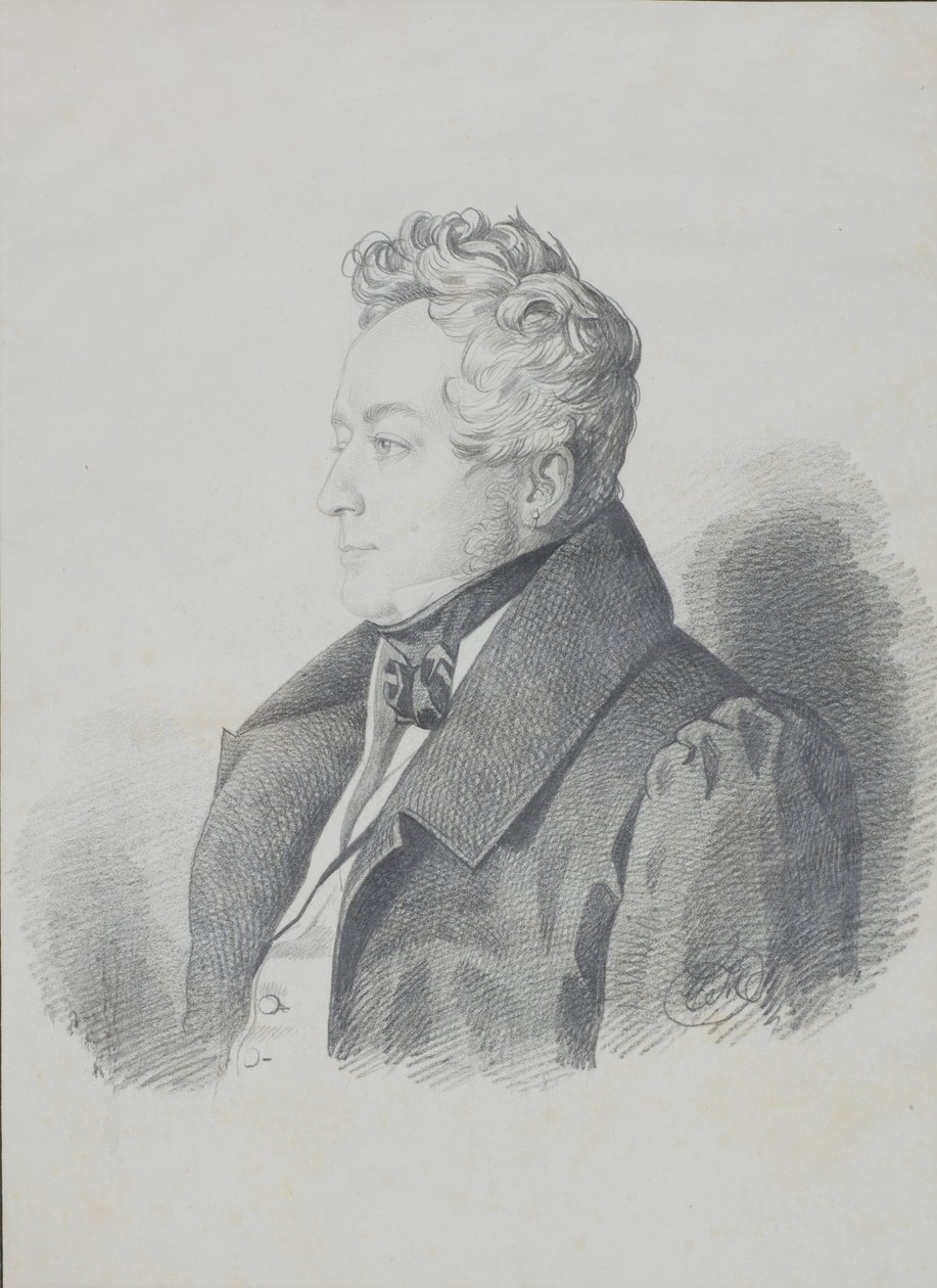 صورة الكونت ألكسندر دميتريفيتش أولسوفيف 1790-1853 ، بعد عام 1832. بواسطة Carl von Hampeln