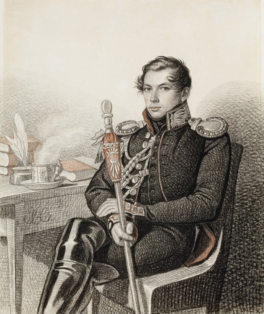 صورة للكونت بيوتر بتروفيتش كونوفنيتسين 1803-1830 ، 1822-1823. بواسطة Carl von Hampeln