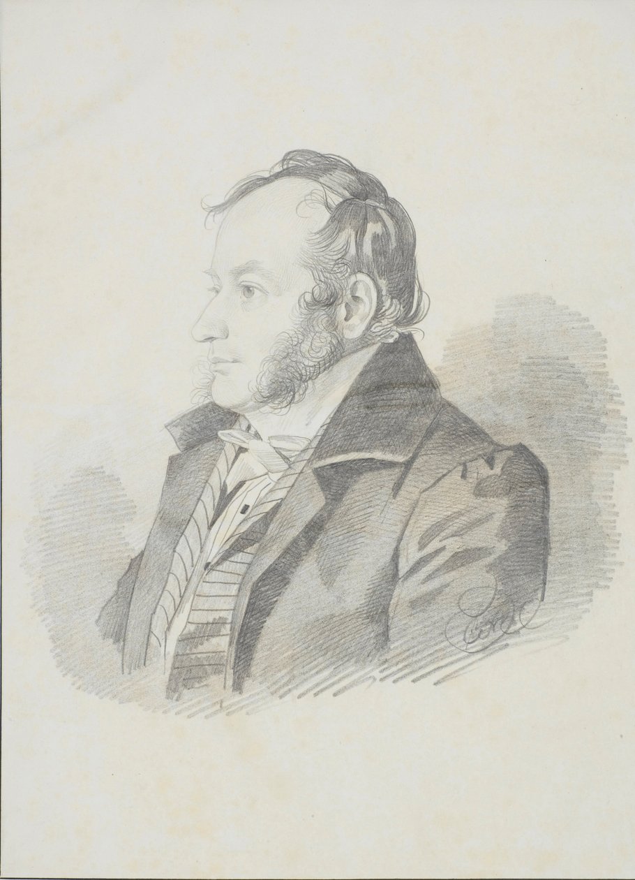 صورة لـ EE Jungcurt ، 1830s. بواسطة Carl von Hampeln