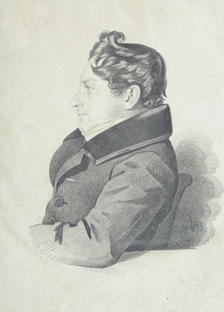 صورة لنيكولاي أدريانوفيتش ديفوف 1792-1878 ، 1830s. بواسطة Carl von Hampeln