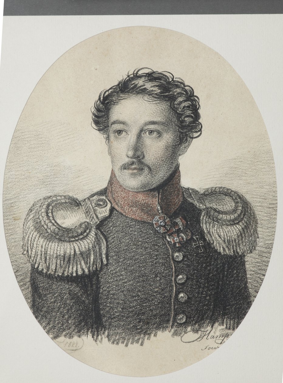 صورة لنيكولاي فاسيليفيتش خفوستوف 1793-1837 ، 1822. بواسطة Carl von Hampeln