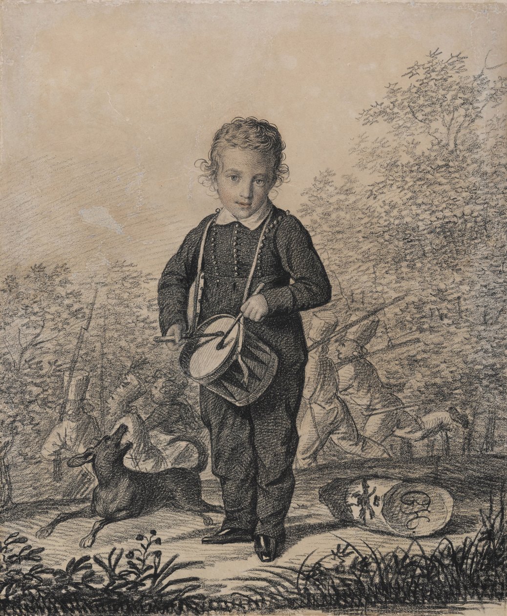 صورة لتيموفي كورساكوف ، أوائل عشرينيات القرن التاسع عشر. بواسطة Carl von Hampeln