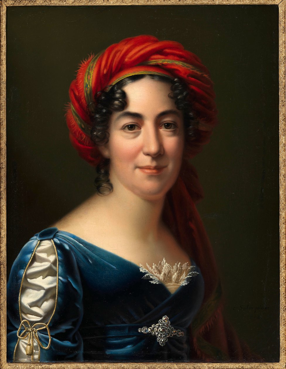 صورة للكاتب كارولين بيشلر 1769-1843 ، 1818. بواسطة مبيعات كارل فون