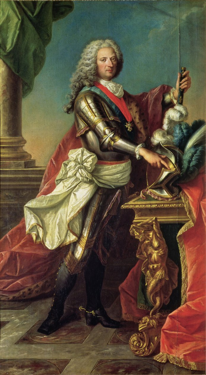 صورة الوصي ، فيليب دورليانز (1674-1723) بواسطة كارل فان لو