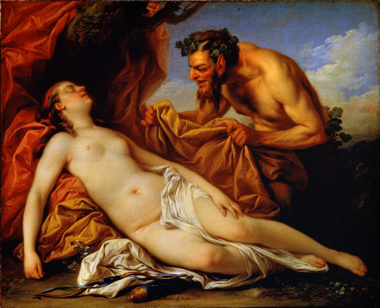 كوكب المشتري والمضاد ، c1753 بواسطة كارل فان لو
