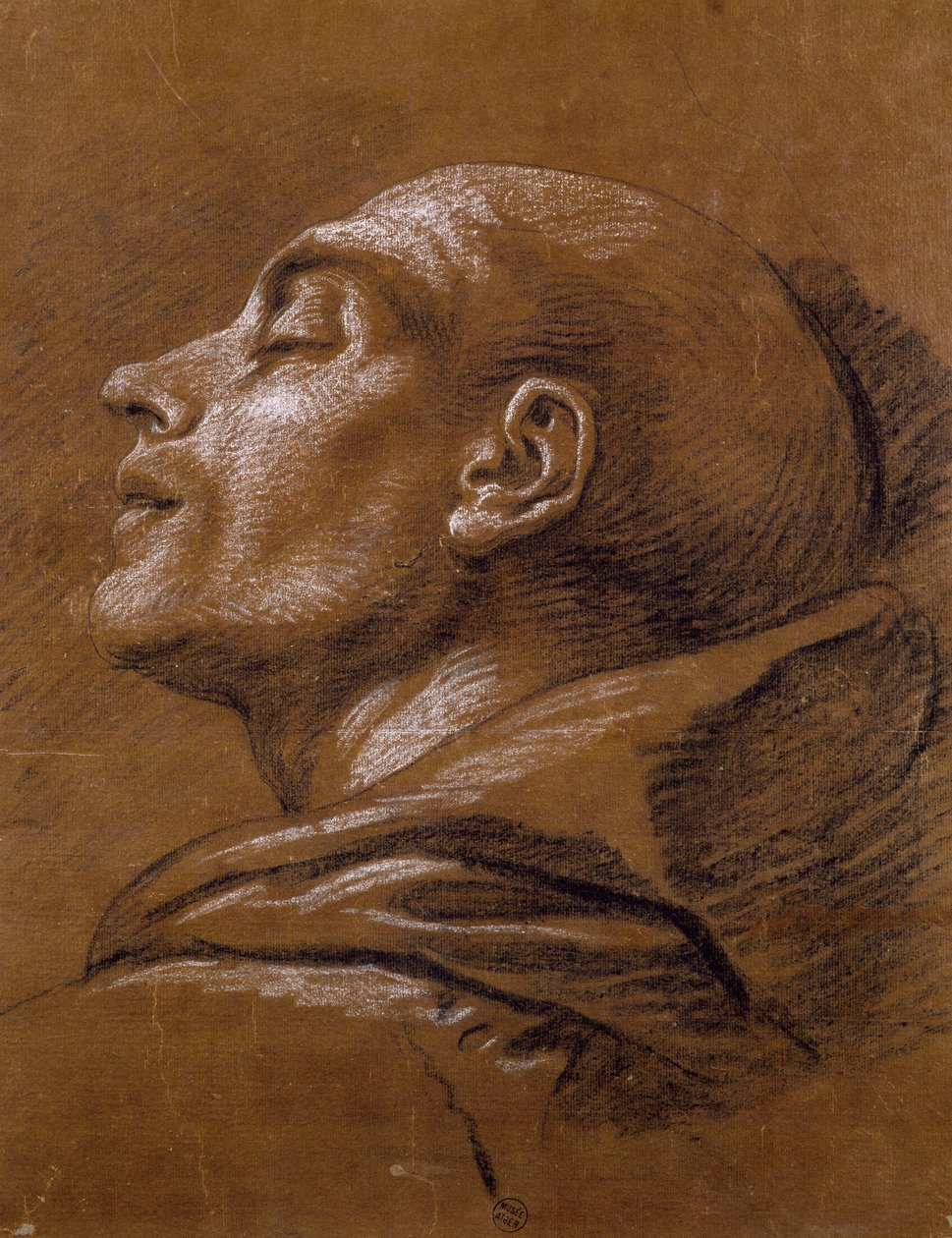 دراسة لكارل فان لو (1705-1765) رسم متفائل بواسطة كارل فان لو