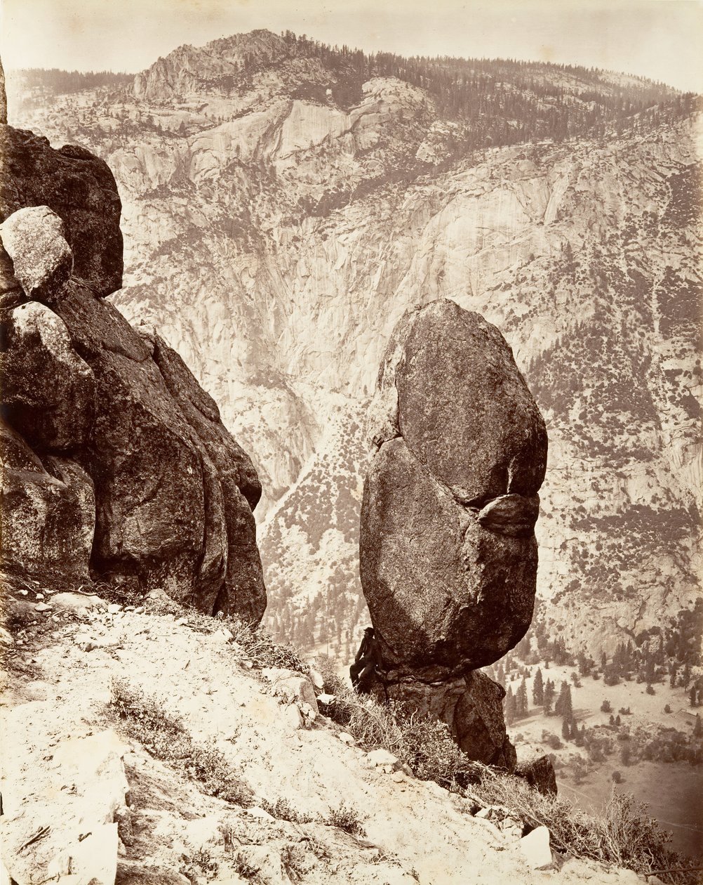 إيجل بوينت ، يوسمايت ، كاليفورنيا. 1872 ، طبع كاليفورنيا. 1876. بواسطة كارلتون إي واتكينز.
