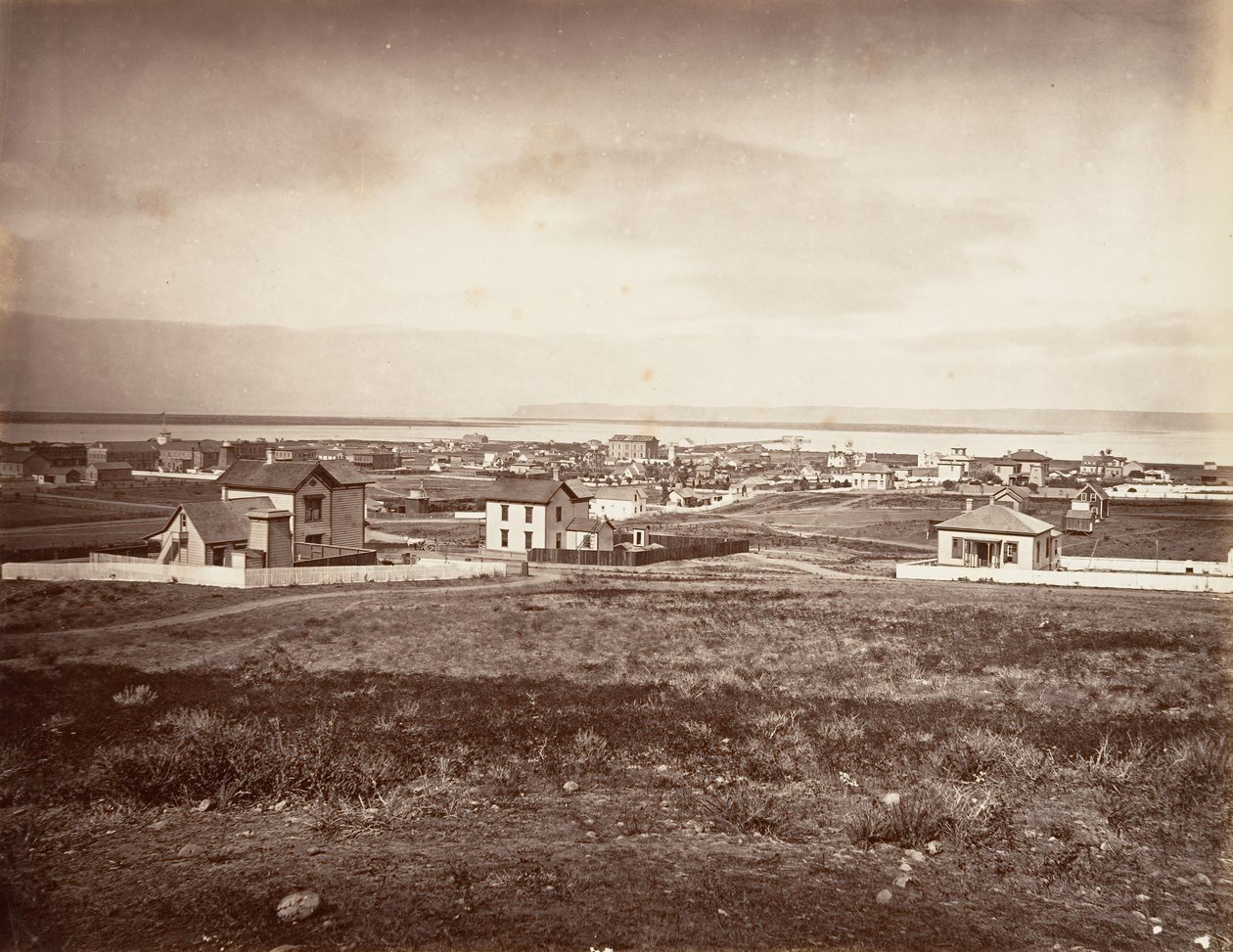 سان دييغو ، 1876 ، طبع كاليفورنيا. 1876. بواسطة كارلتون إيمونز واتكينز