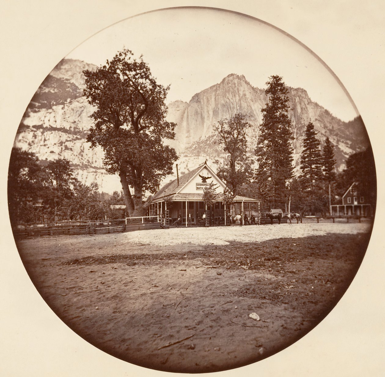 [منتزه يوسمايت الوطني ، كاليفورنيا] ، كاليفورنيا. 1878. بواسطة كارلتون إيمونز واتكينز