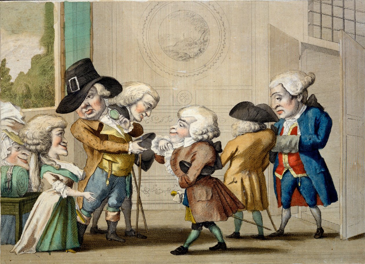 النهج الأول ، ج .1790 (النقش اليدوي) بواسطة كارلو لاسينيو