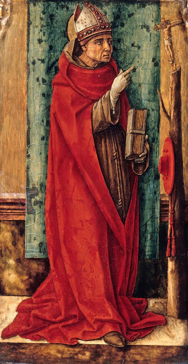القديس بونافنتورا ، ج. 1490 بواسطة كارلو كريفيلي