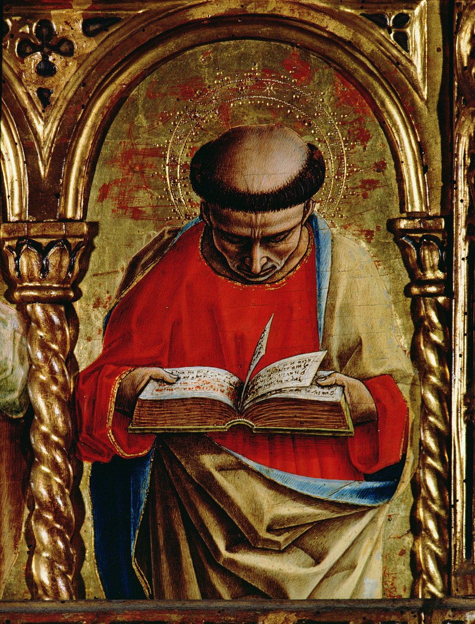 ماثيو ، تفاصيل من SantEmidio polyptych ، 1473 تمبرا على تفاصيل لوحة 76636 بواسطة كارلو كريفيلي