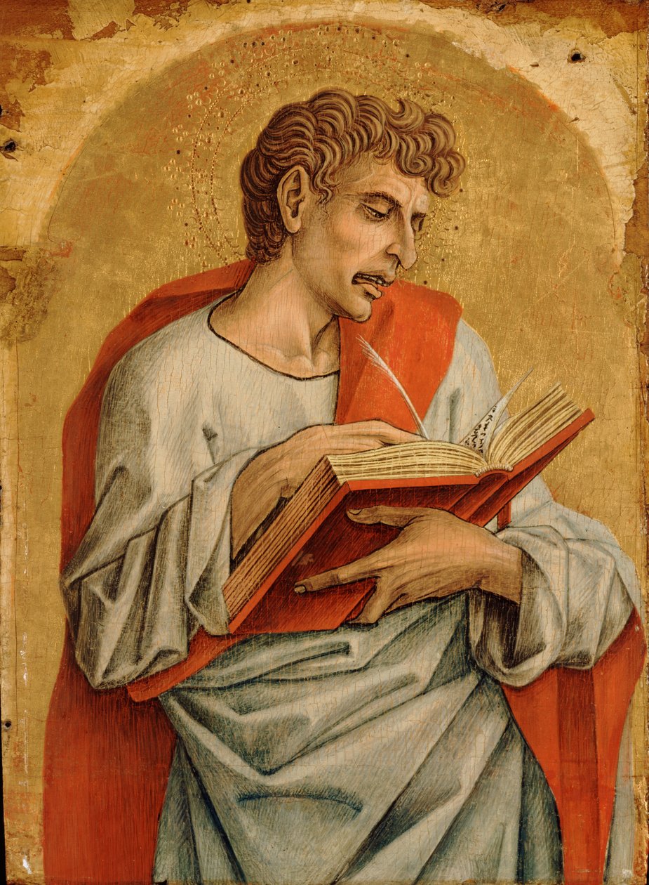 ، من Polyptych of Montefiore ، c.1470 (درجة حرارة على لوح خشبي) (انظر أيضًا 492442-44) بواسطة كارلو كريفيلي