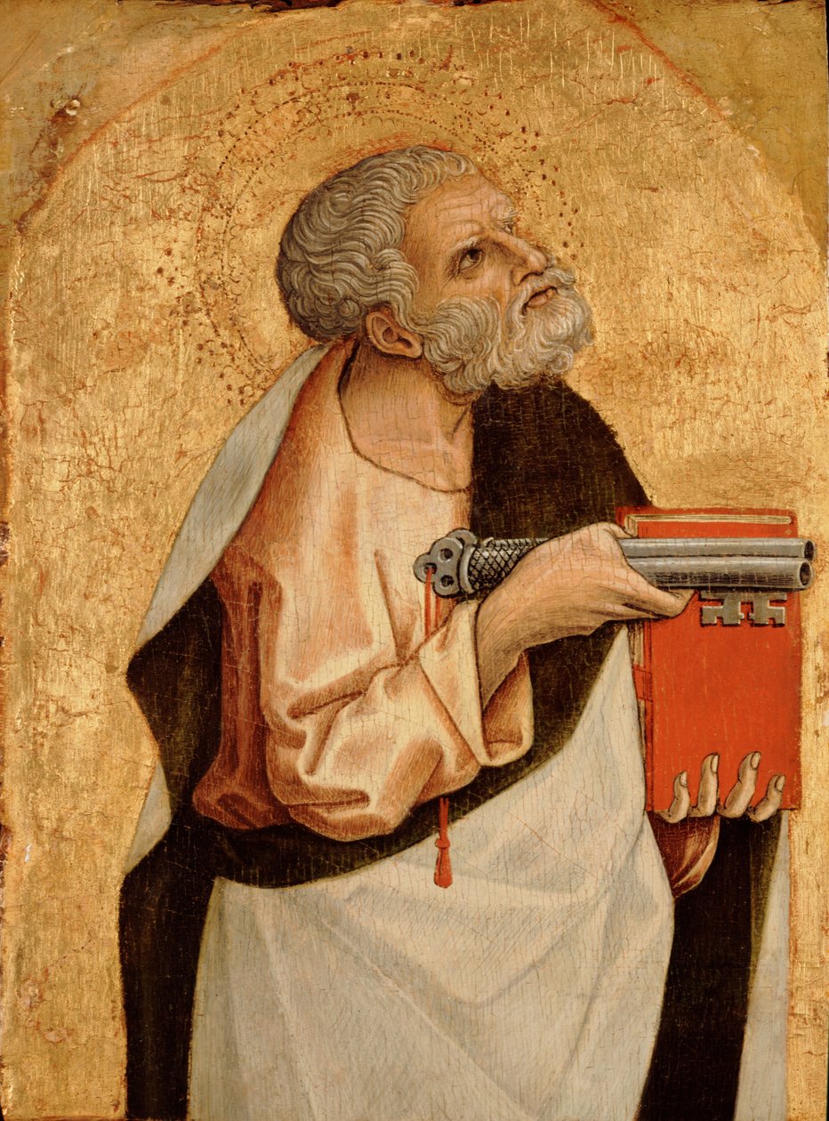 ، من Polyptych of Montefiore ، c.1470 (درجة حرارة على لوح خشبي) (انظر أيضًا 492442-44) بواسطة كارلو كريفيلي