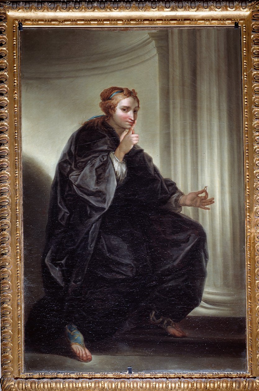 رمزية من القيم الثلاثة عشر للجمهورية: السرية (الرسم ، بعد 1783) بواسطة كارلو جوزيبي راتي