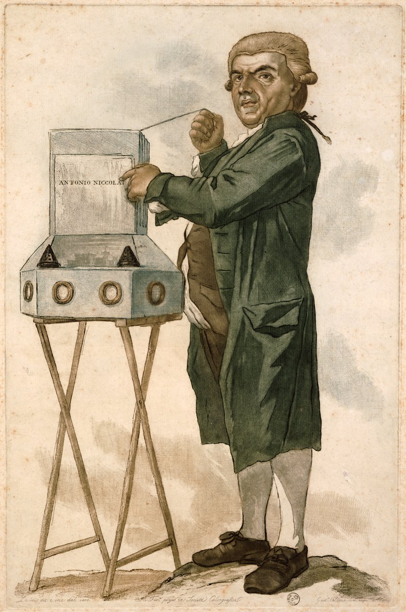 أنطونيو نيكولاي ، لكارلو لاسينيو (1759-1838) ، نقش بواسطة كارلو لاسينيو