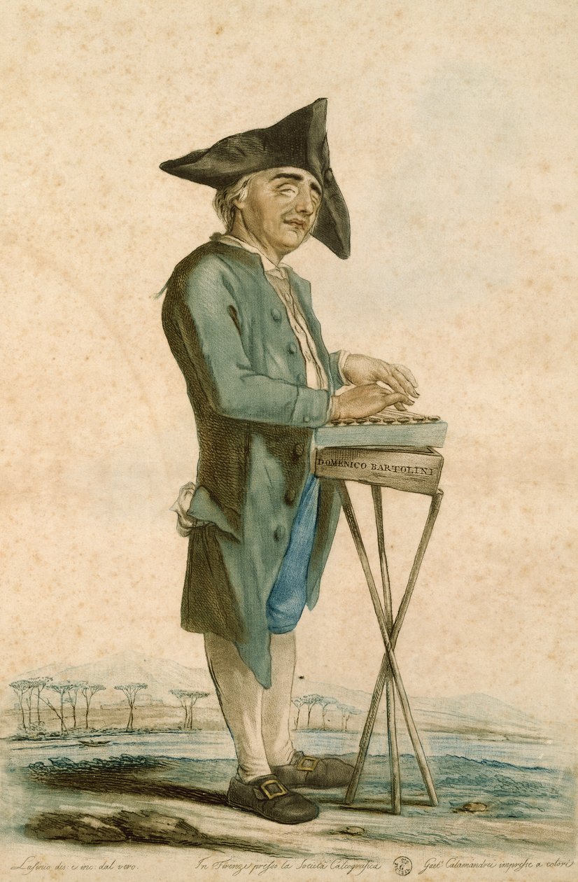 دومينيكو بيرتوليني ، لكارلو لاسينيو (1759-1838) ، نقش بواسطة كارلو لاسينيو