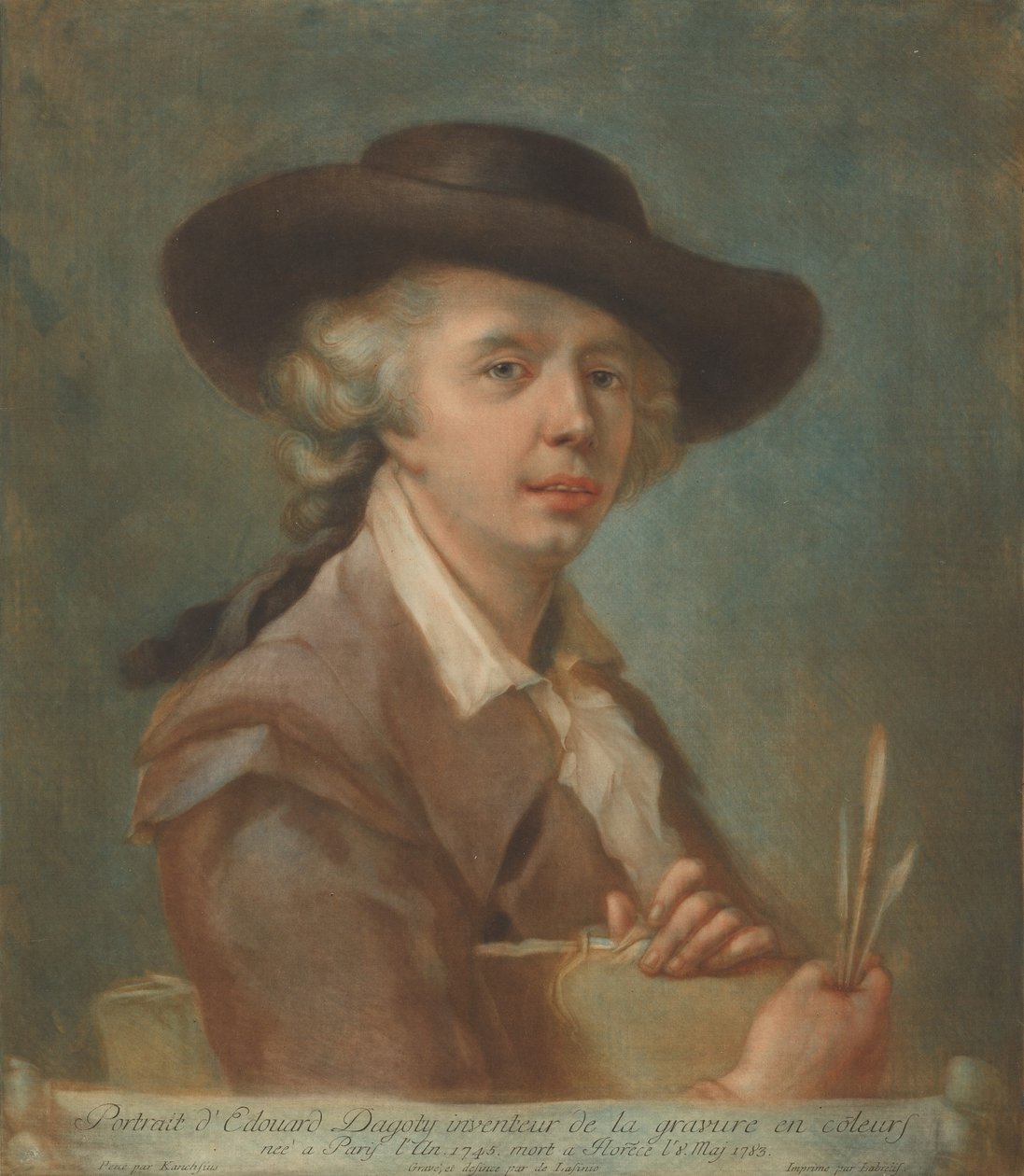 إدوارد غوتييه داغوتي ، ج. 1783. بواسطة كارلو لاسينيو