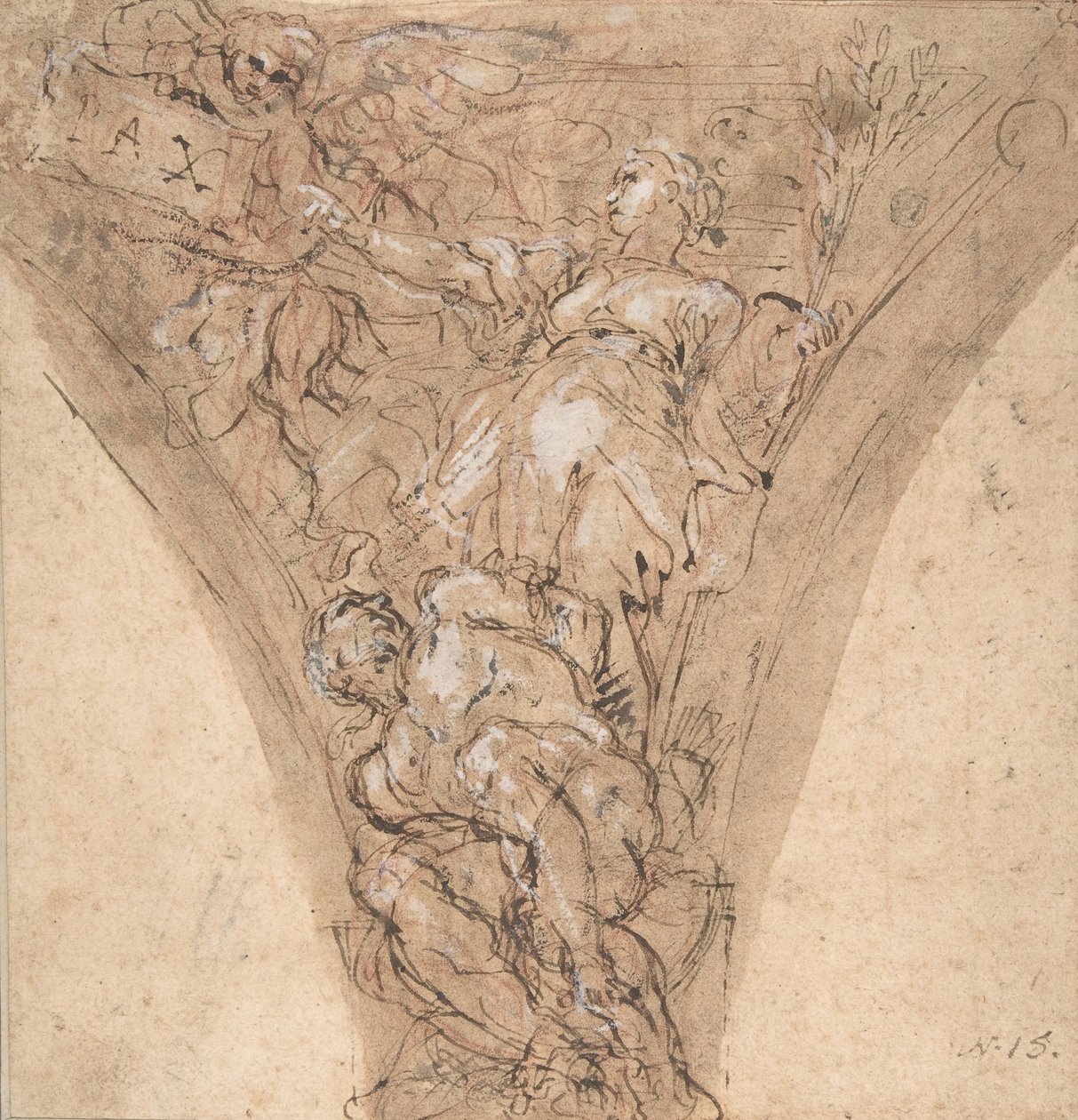 صورة رمزية للسلام ، 1625-1713. بواسطة كارلو ماراتي
