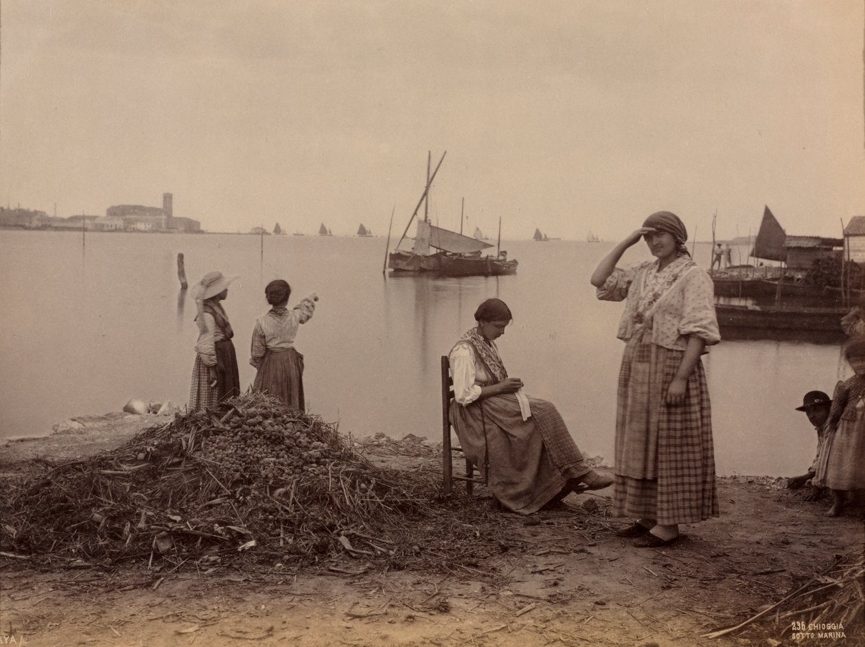 كيوجيا ، تحت المارينا ، ج. 1870. بواسطة كارلو نايا