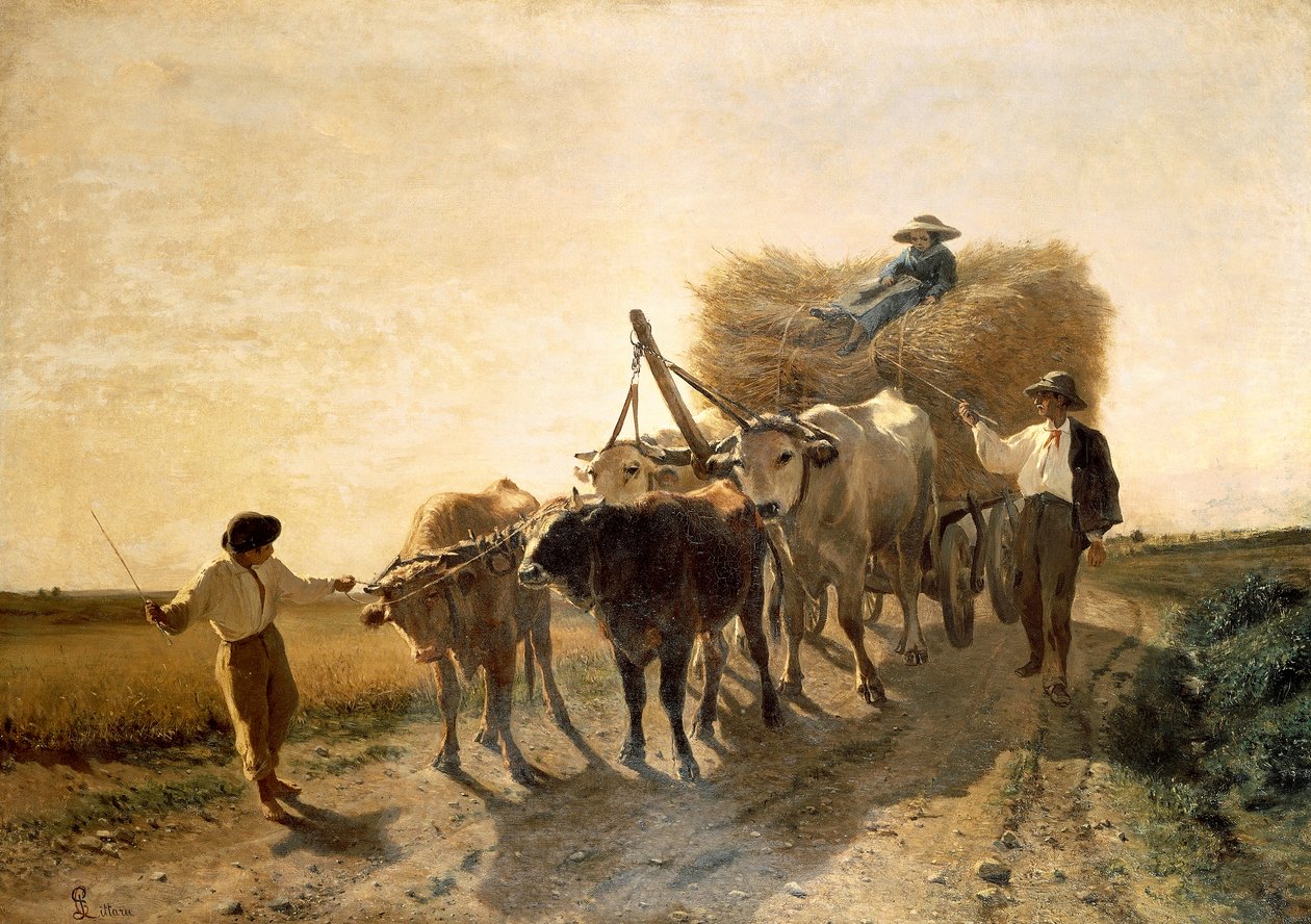 حصاد كارلو بيتارا (1836-1890) بواسطة كارلو بيتارا