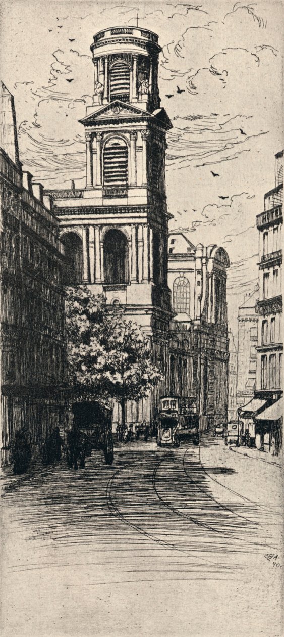 كنيسة سانت سولبيس 1915 بواسطة كارولين هيلينا أرمينجتون