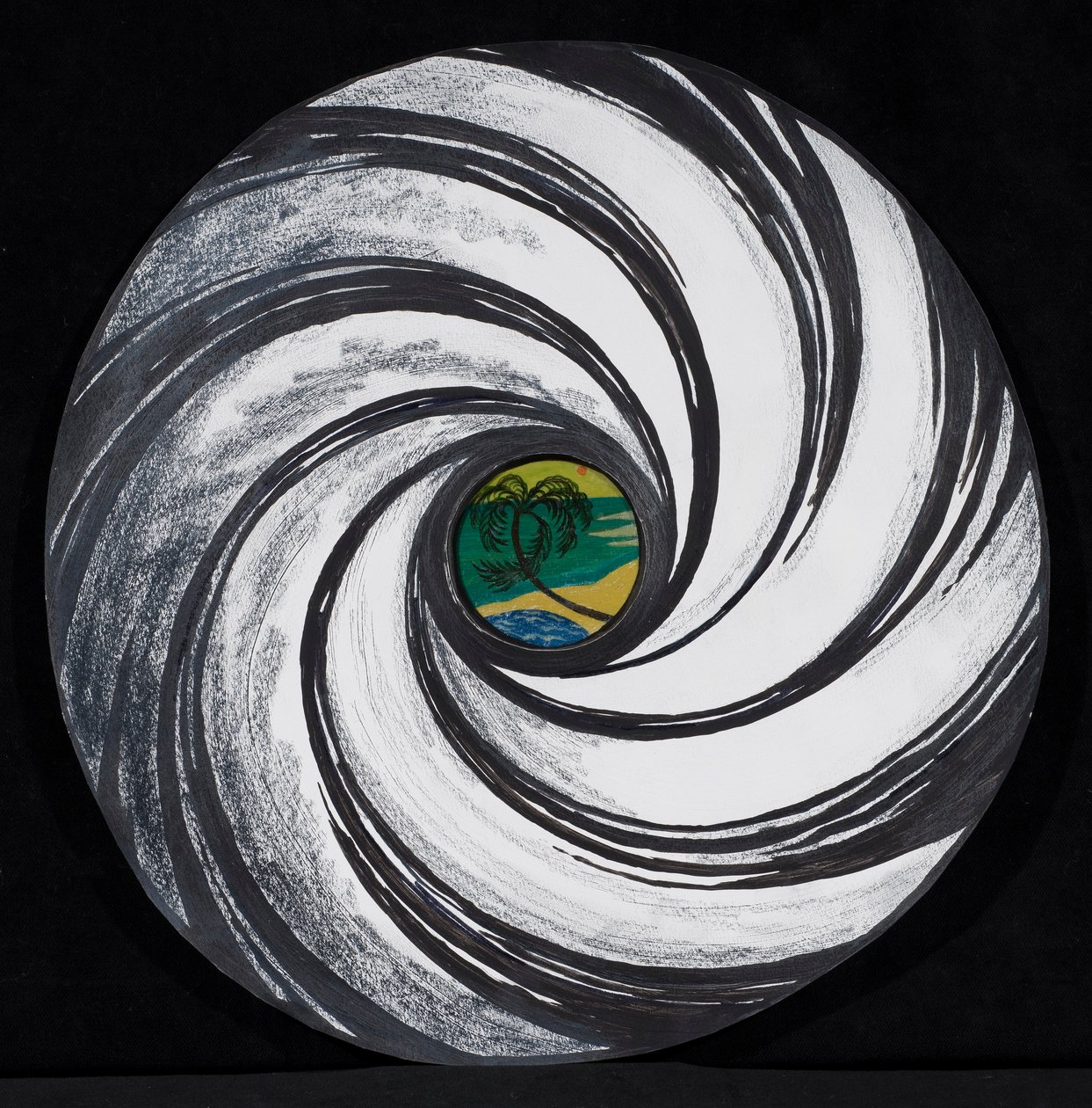 Lense Swirl with Palm Tree ، 2005 بواسطة كارولين هوبارد فورد