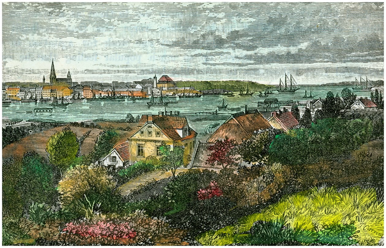 Kiel, Germany, c1875. بواسطة كاريرا