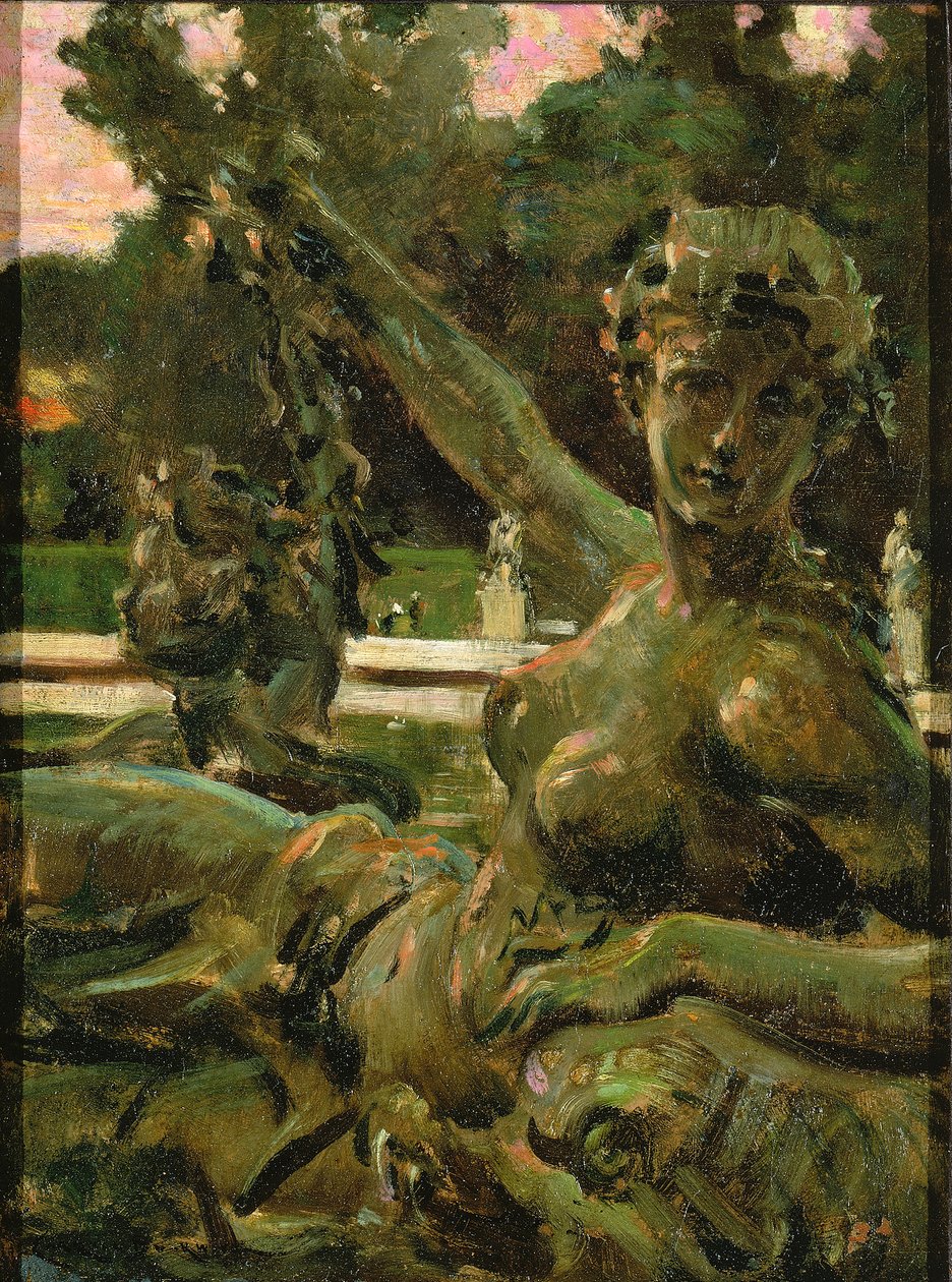 حورية وكيوبيد ، 1913. بواسطة كارول بيكويث