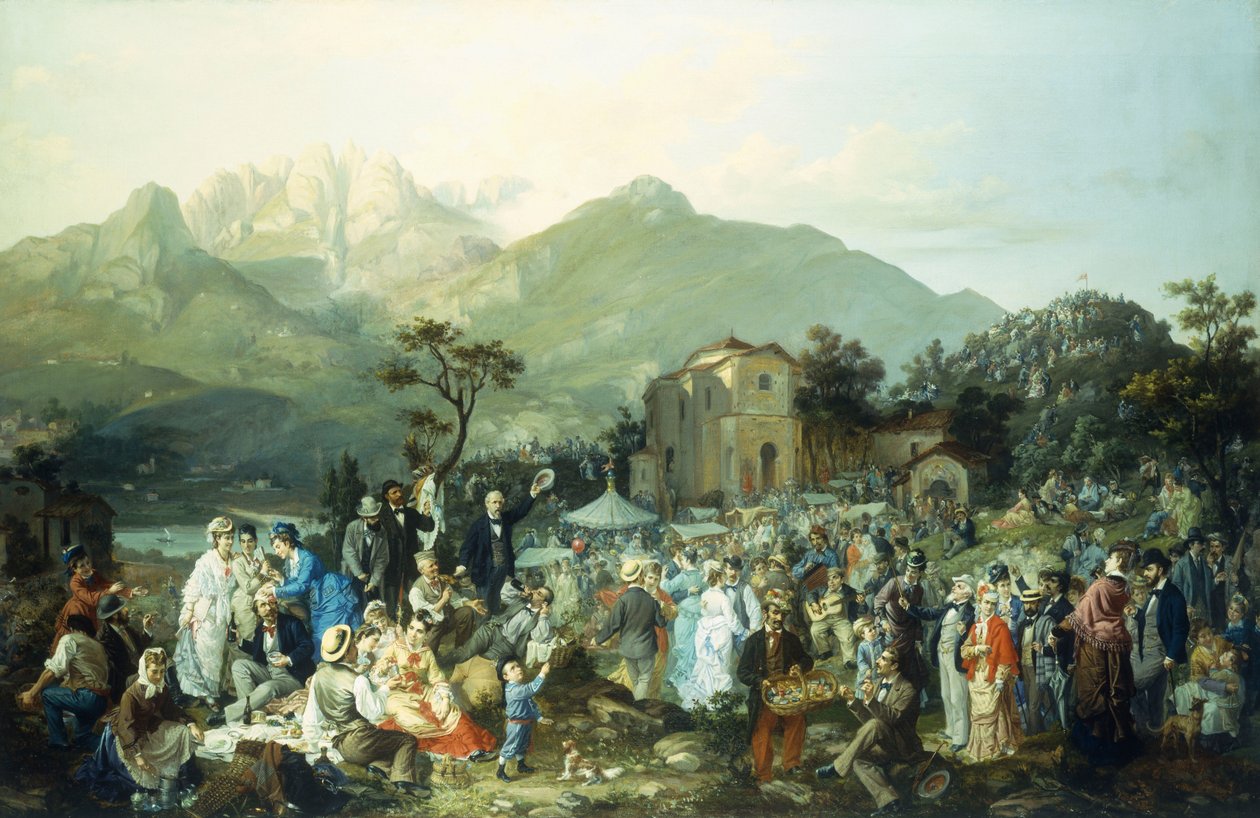 مهرجان القرية بواسطة Casimiro Radice