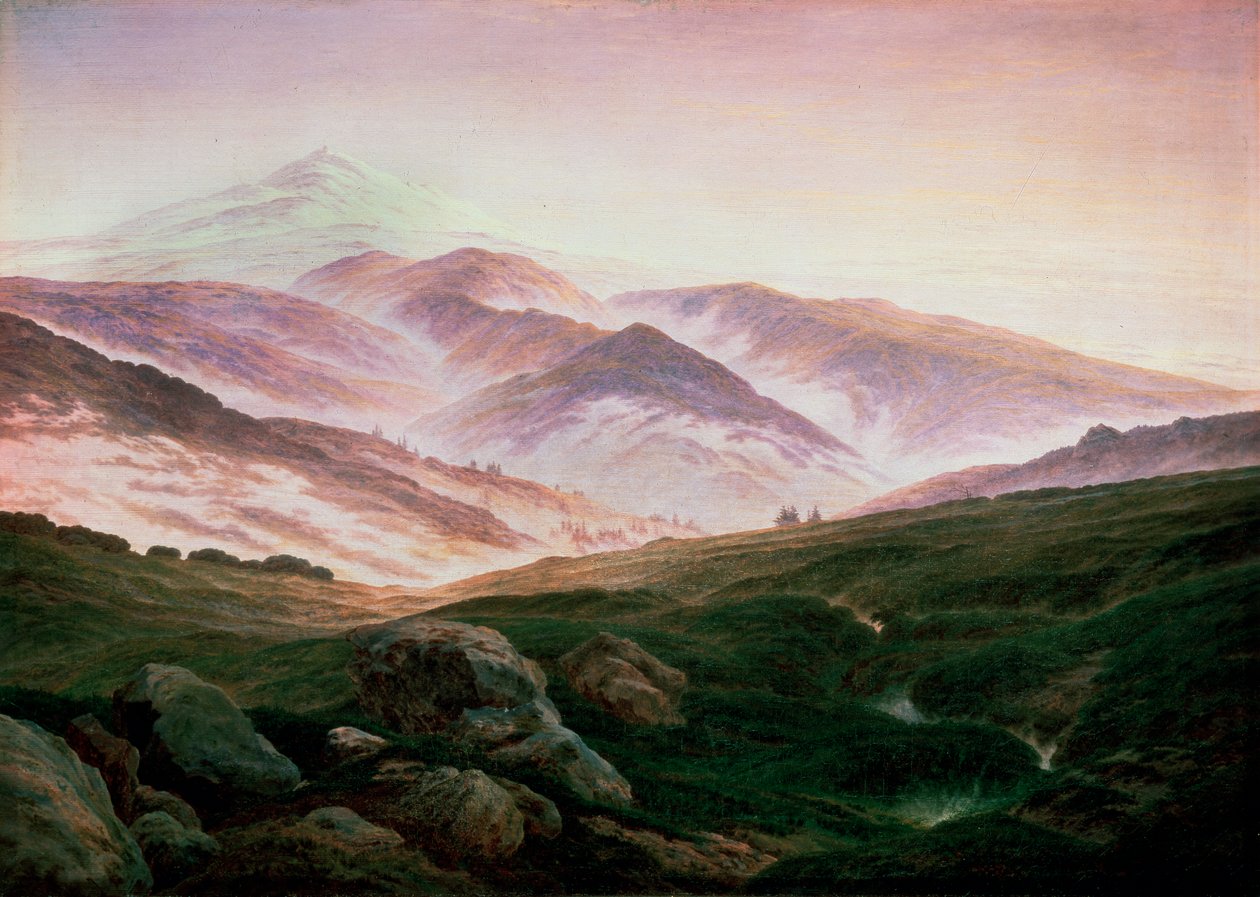 ذاكرة Riesengebirge ، 1835. بواسطة كاسبار ديفيد فريدريش
