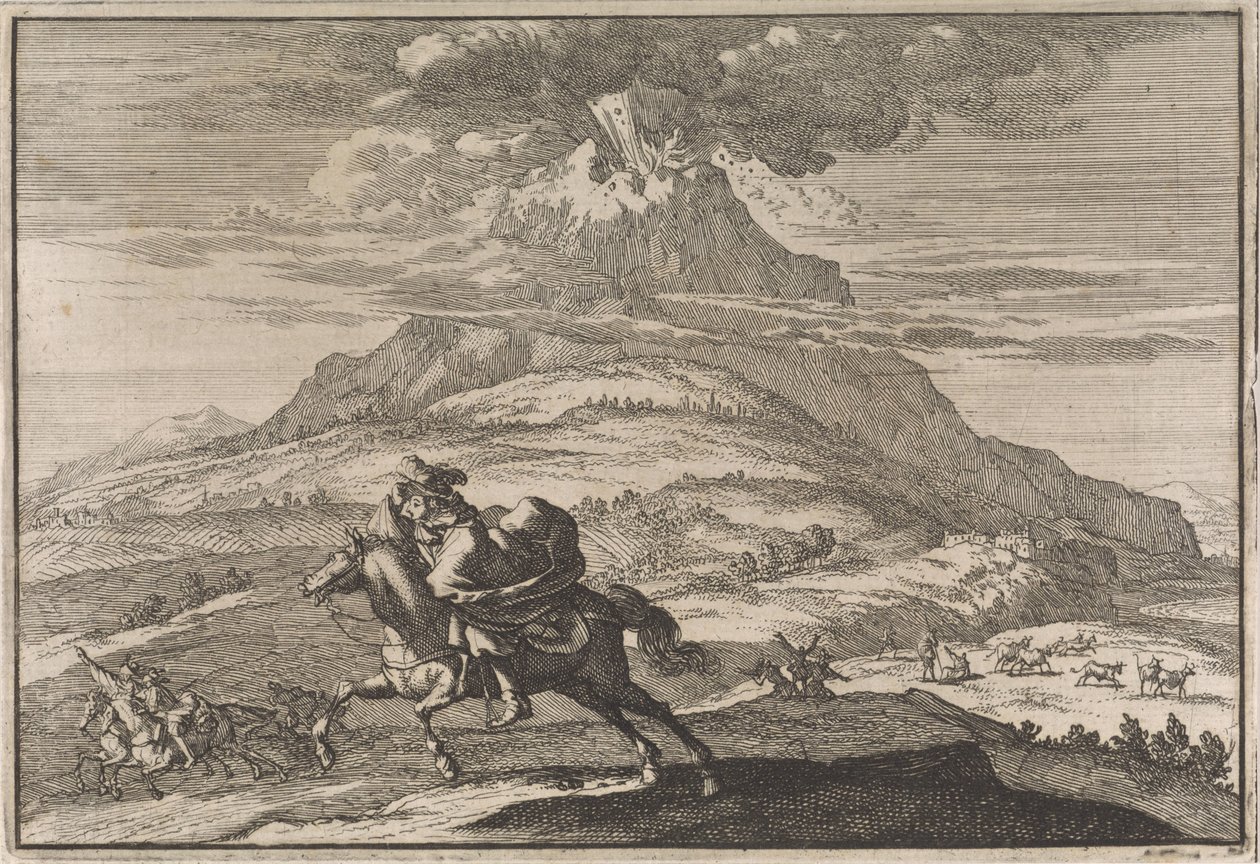 ثوران بركان فيزوف ، 1631 بواسطة كاسبار لويكن (منسوب إلى)
