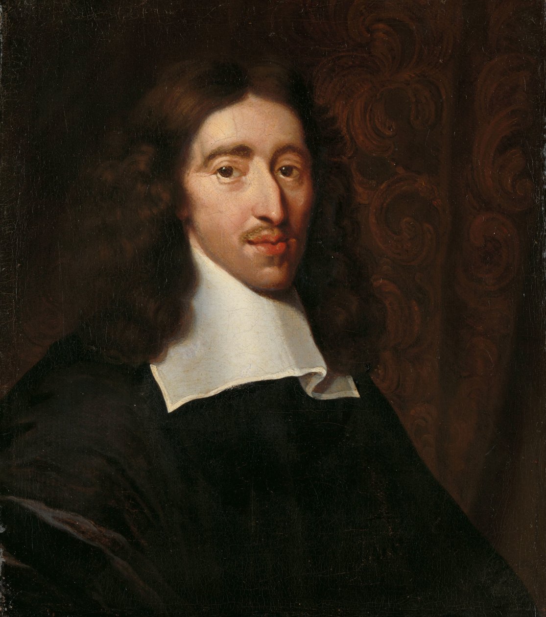 صورة يوهان دي ويت (1625-1672) ، المعاش الأكبر لهولندا بواسطة كاسبار نتشر (نسخ بعد)