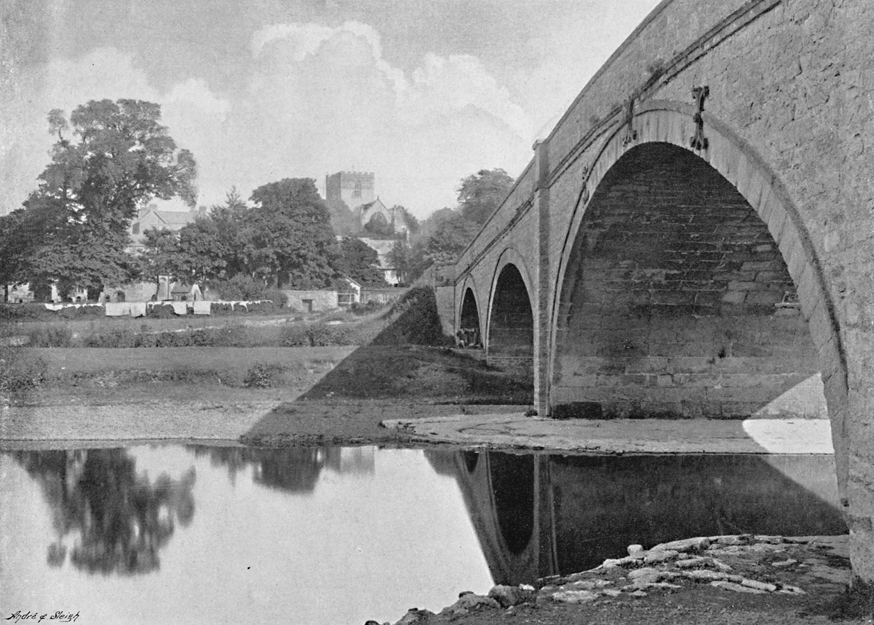 كاتدرائية القديس Asaph ، c1896 بواسطة كاتالال وبريتشارد