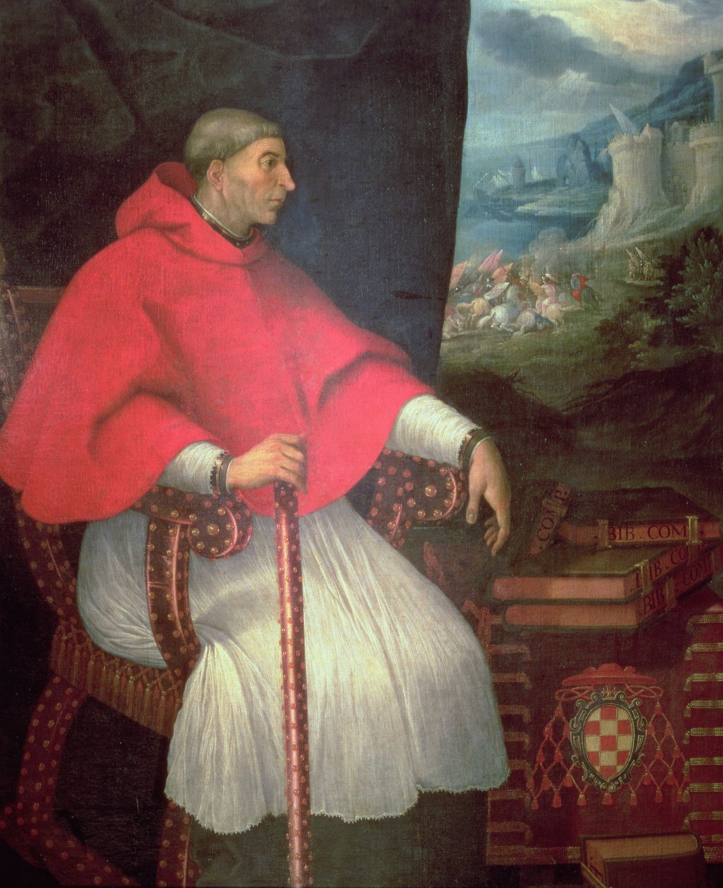 صورة الكاردينال فرانسيسكو خيمينيز دي سيسنيروس (1437-1517) بواسطة كاكسيسي أو كاكسيت أوجينيو كاكسيس