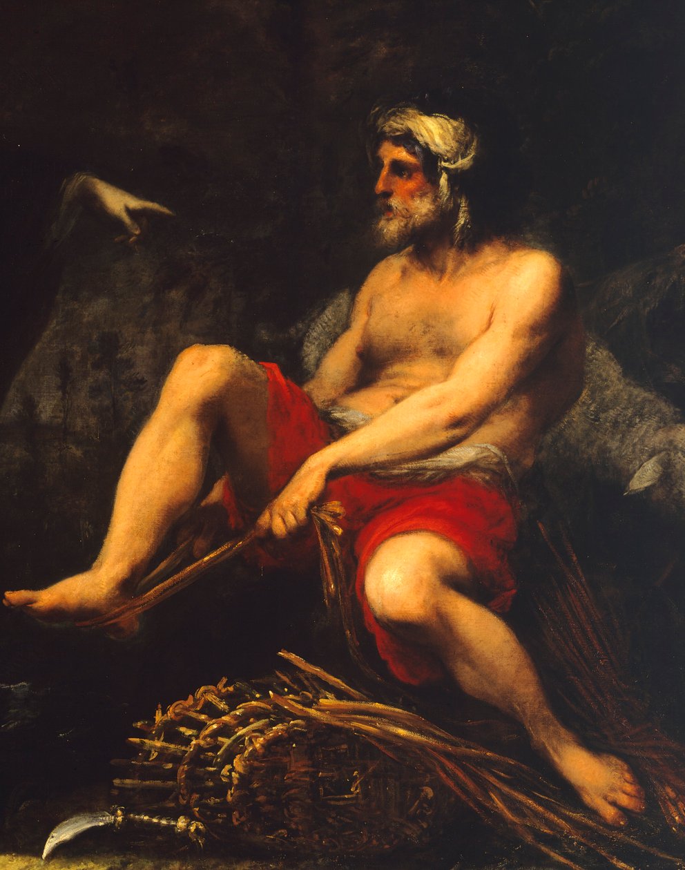 إرمينيا بين الرعاة ، بقلم سيكو برافو (1607-1661) ، التفاصيل بواسطة سيكو برافو