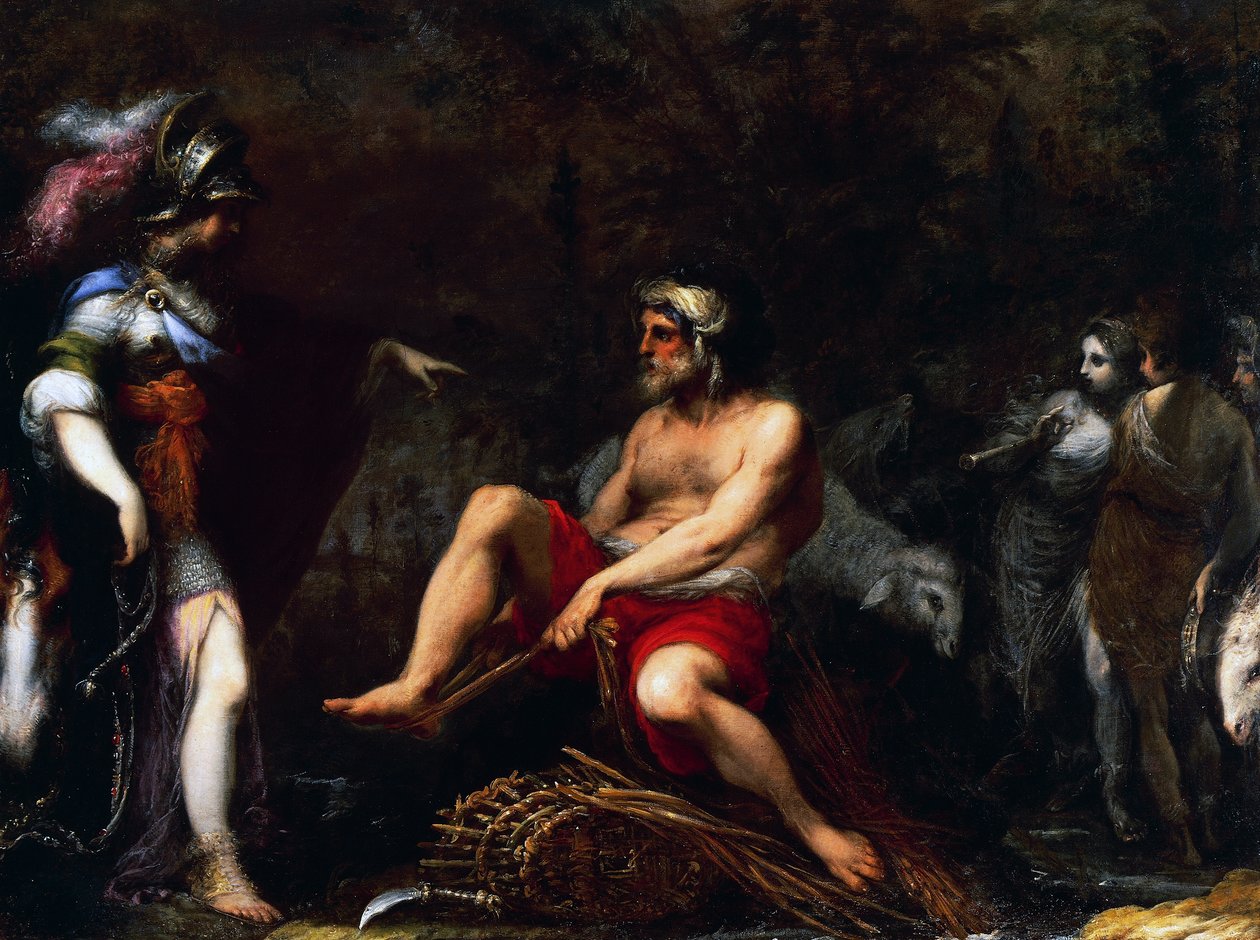 إرمينيا بين الرعاة ، بقلم فرانسيسكو مونتيلاتيسي المعروف باسم سيكو برافو (1601-1661) ، زيت على قماش بواسطة سيكو برافو