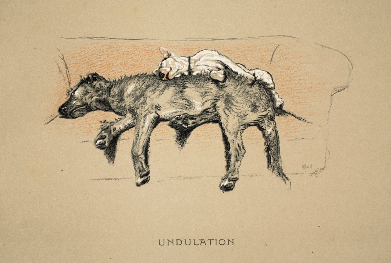 التمرير ، 1930 ، الإصدار الأول من "شركاء النوم" ، Aldin ، Cecil Charles Windsor (1870-1935) ، نشرته شركة Eyre and Spottiswoode Limited ، Chalk and Charcoal على ورق بواسطة سيسيل تشارلز وندسور الدين
