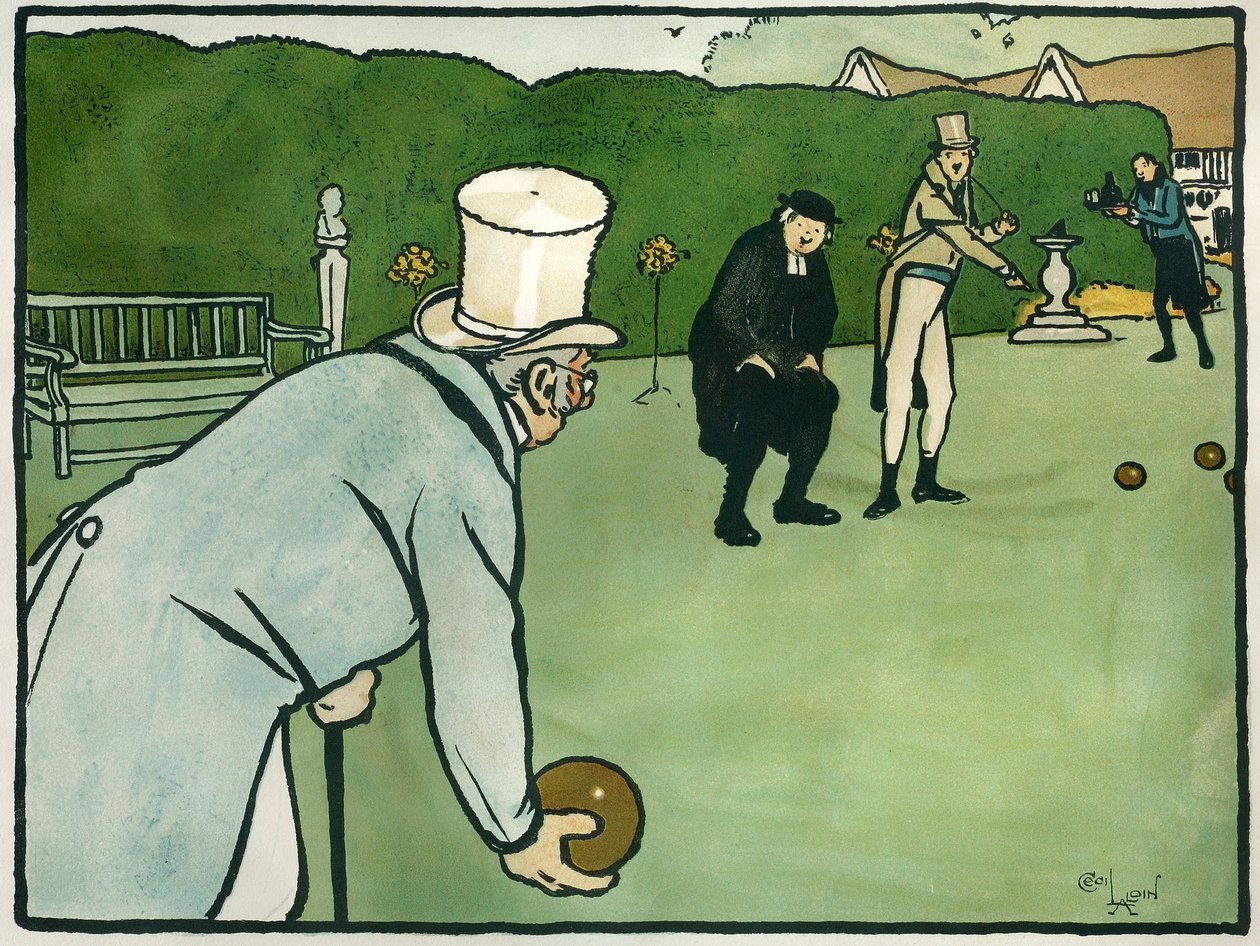 Old English Sports and Games: Bowls بواسطة سيسيل تشارلز وندسور الدين