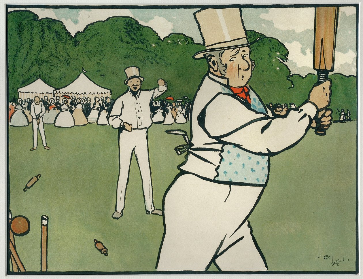 Old English Sports and Games: Cricket بواسطة سيسيل تشارلز وندسور الدين