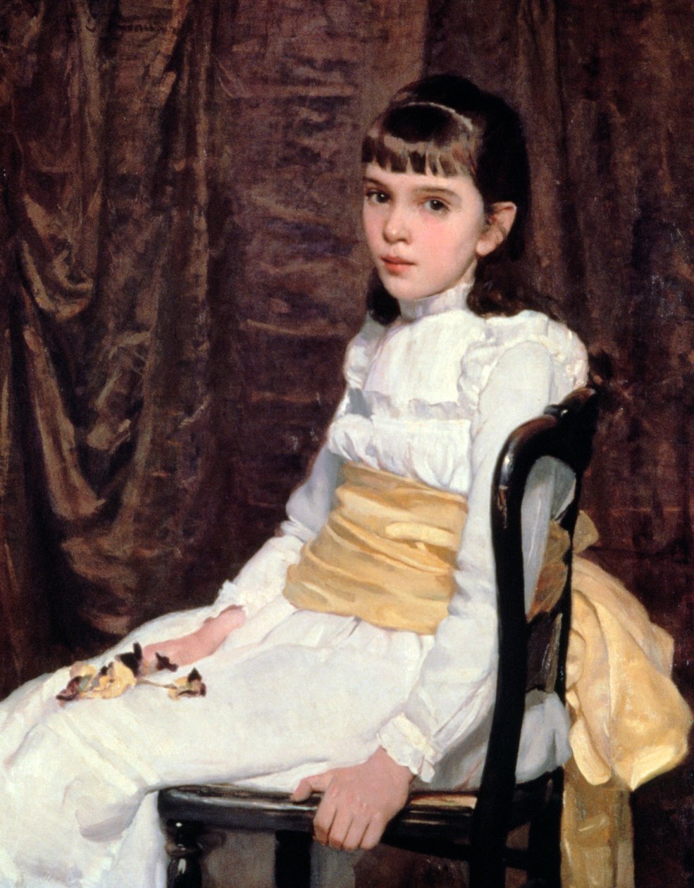 فتاة صغيرة ، 1887 بواسطة سيسيليا بو