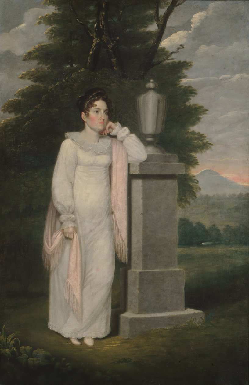 السيدة سيفاس طومسون أوليفيا ليونارد ، كاليفورنيا. 1810-20. بواسطة سيفاس طومسون