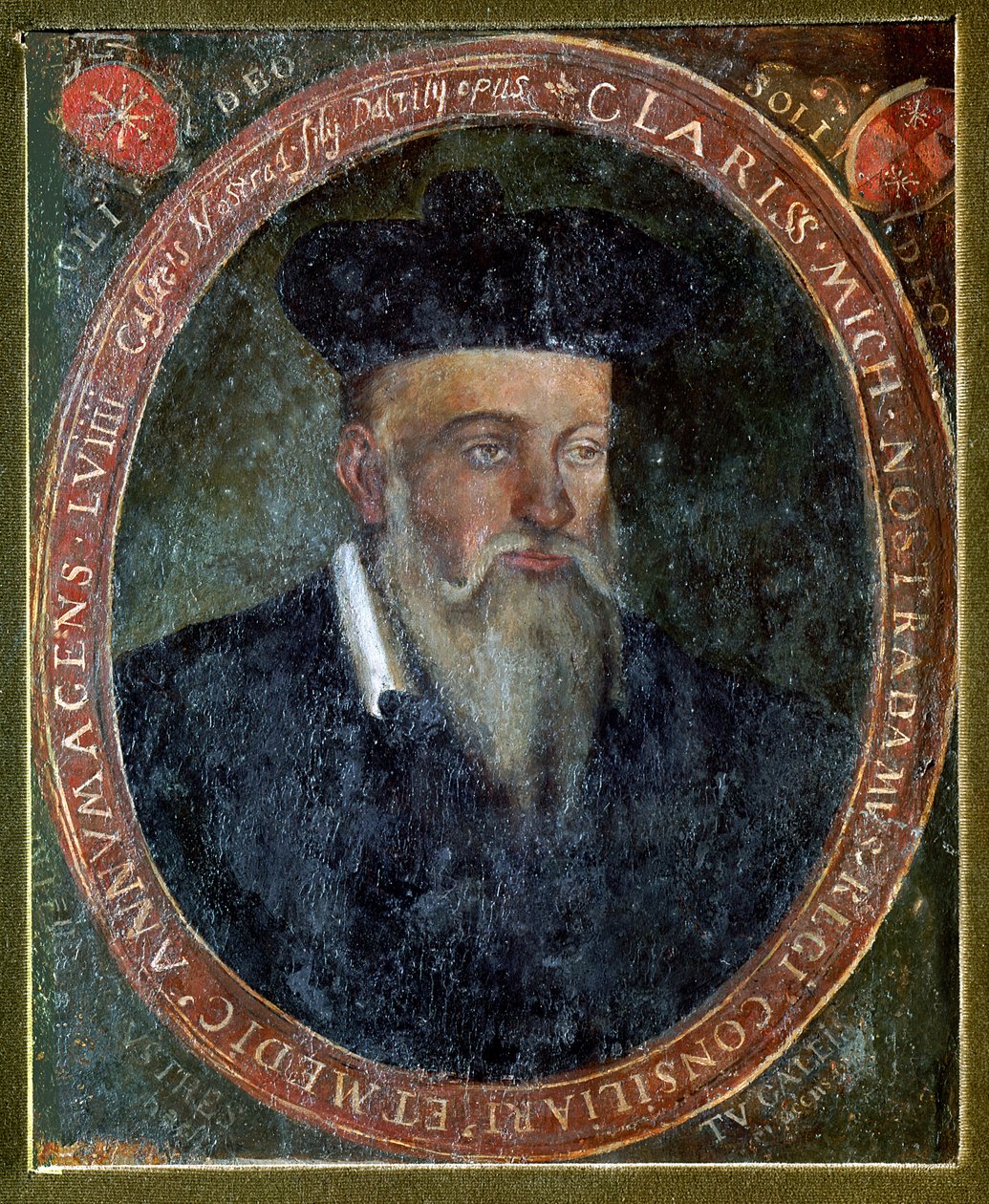 صورة ميشيل دي نوسترادام (1503-66) بواسطة سيزار نوستراداموس