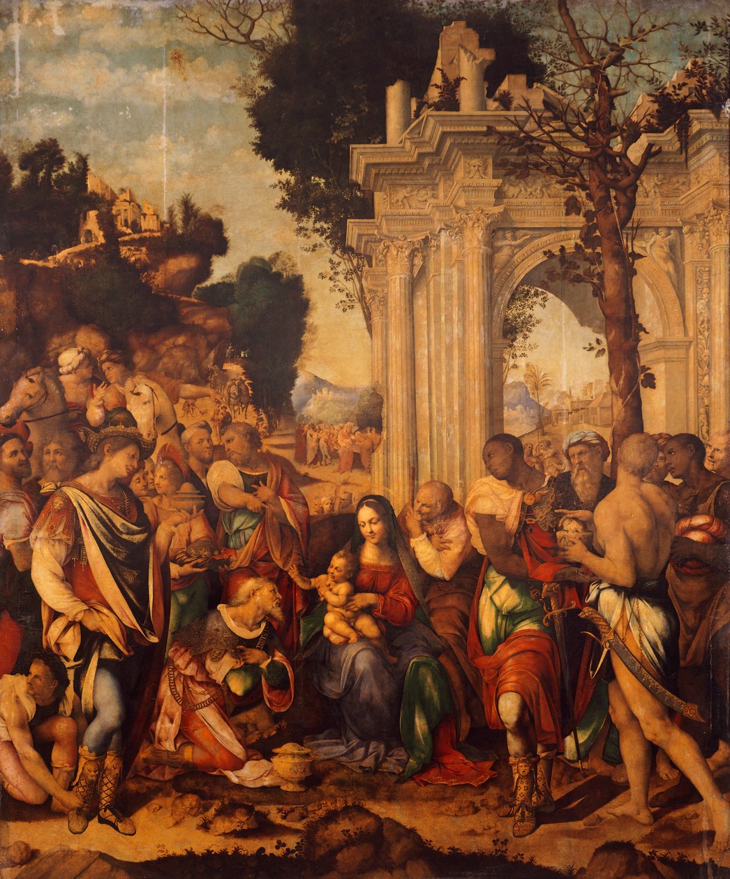 العشق من المجوس ، بواسطة سيزار دا سيستو (1477-1523) بواسطة سيزار دا سيستو