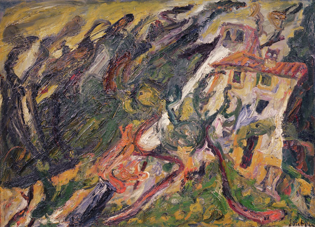 Gorge de Loup sur Vence ، ج .1923 بواسطة حاييم سوتين