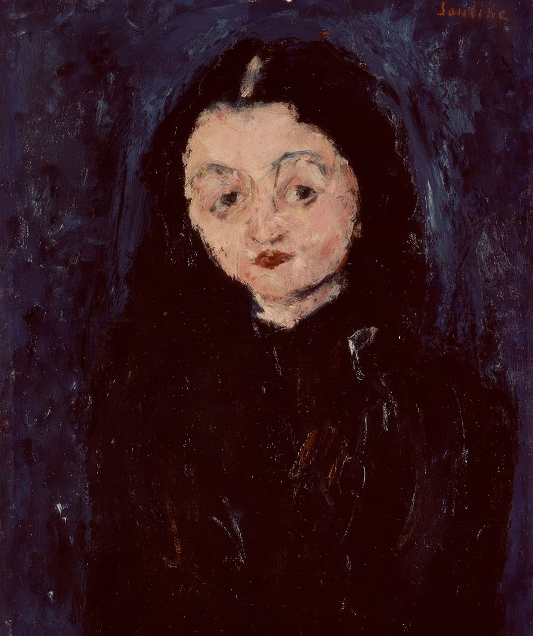 صور شخصية - S XX - تعبير فرنسي. Künstler: CHAIM SOUTINE. بواسطة حاييم سوتين