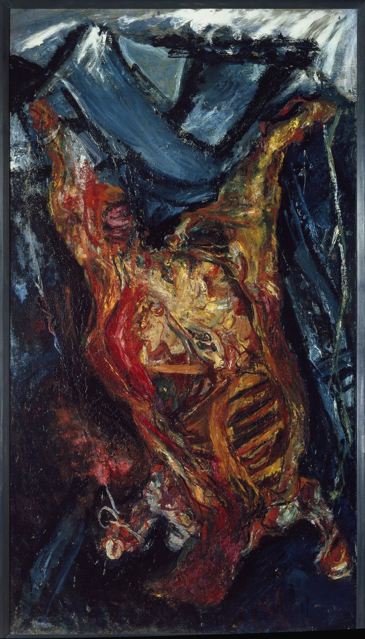 لحاء البقر - رسم حاييم سوتين (1894-1943) ، زيت على قماش ، 202x114 سم بواسطة حاييم سوتين