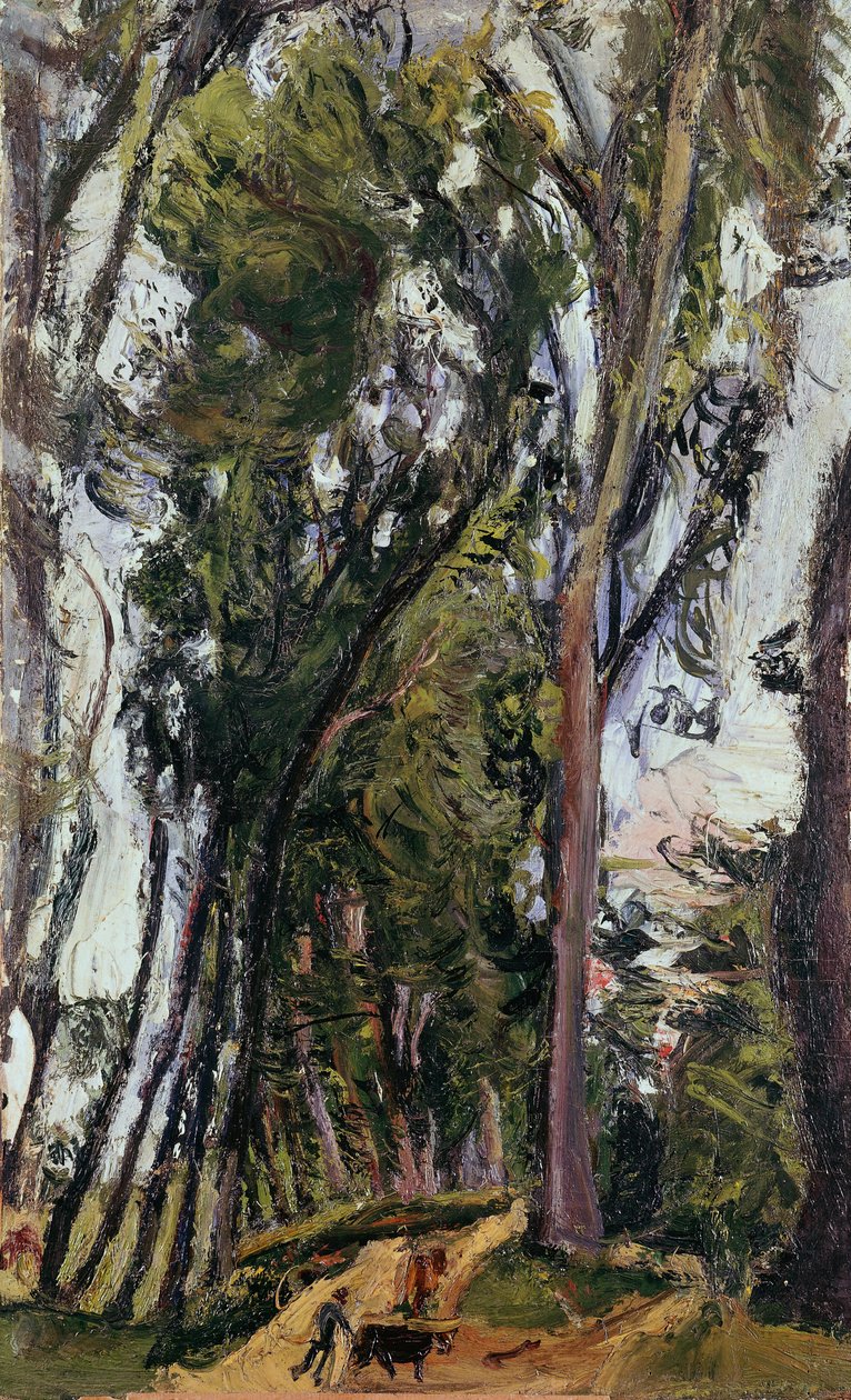 Landscape with farmer, by Chaim Soutine (1894-1943), France, 20th century بواسطة حاييم سوتين