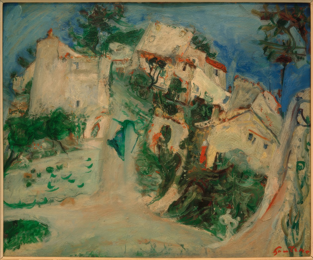 Landschaft bei Cagnes بواسطة حاييم سوتين